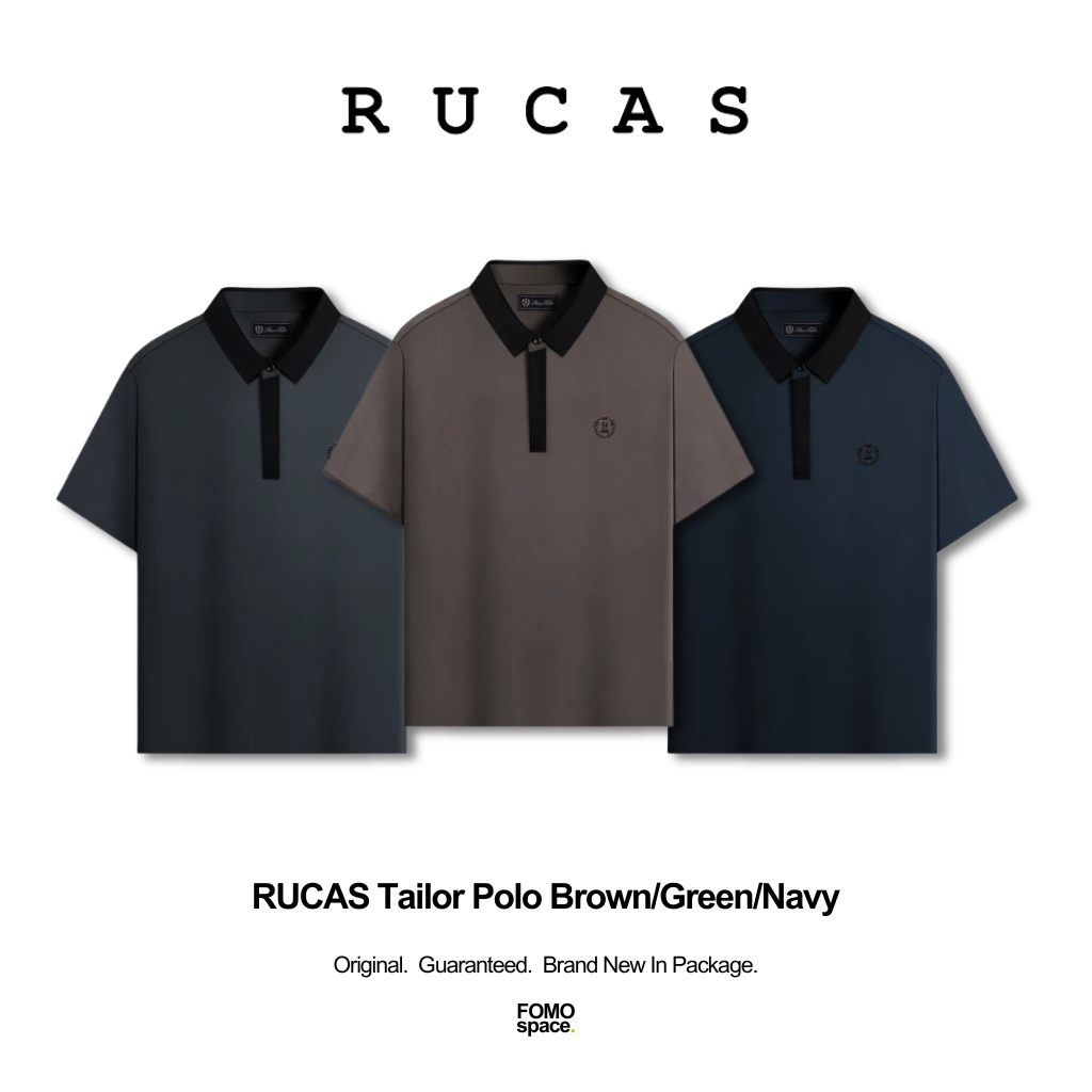 Jual RUCAS Tailor Polo Brown/Green/Navy | Polo Shirt Original | Shopee ...