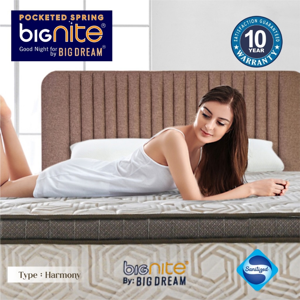 Jual Spring bed In a Box BIGNEET Tebal 30cm By Bigland | Shopee Indonesia