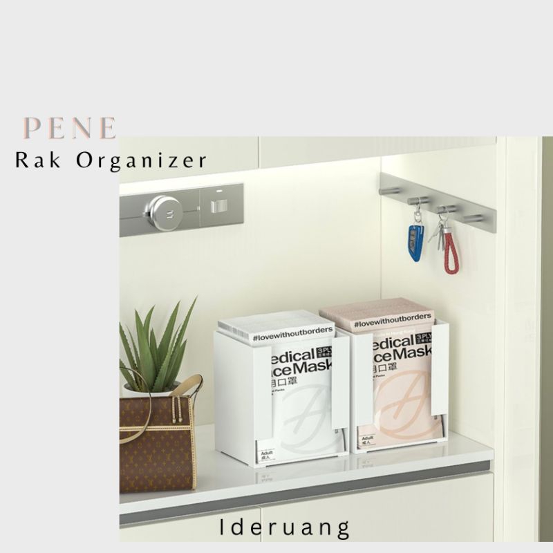 Jual IDERUANG PENE - Rak Kotak Susun Mie Instan Rak Masker Wajah ...