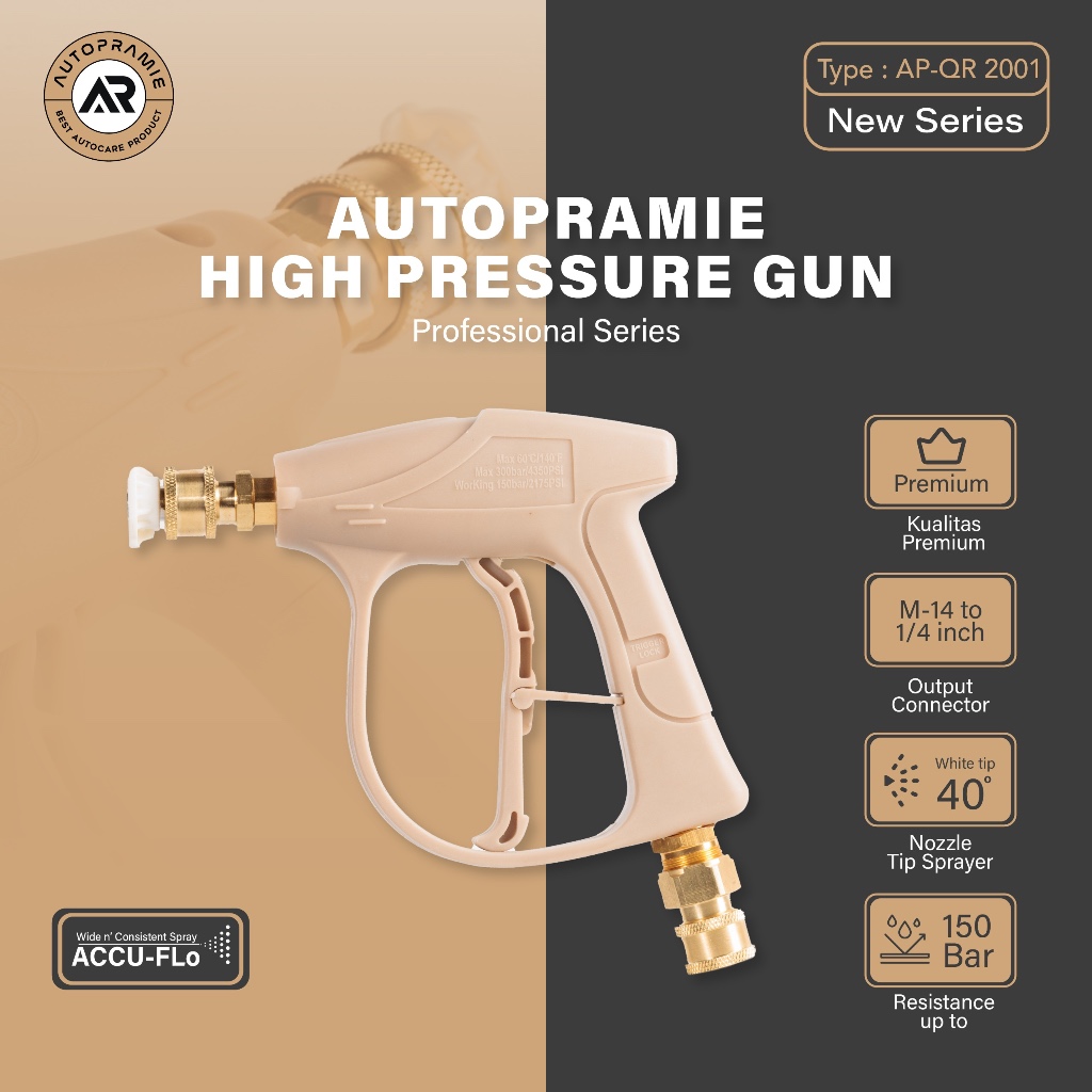 Jual High Pressure Gun Jet Cleaner Quick Release / QR Autopramie AP-QR ...