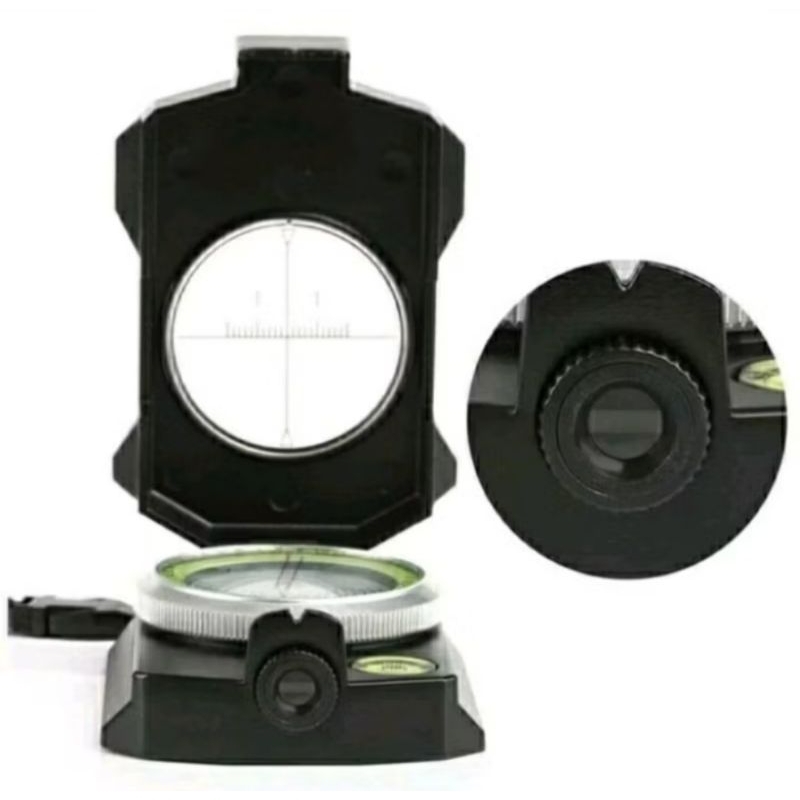 Jual kompas lensatic kompas full metal compas S100 compas camping ...