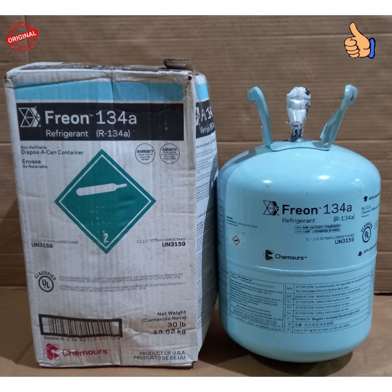 Jual CHEMOURS FREON GAS EU R-134a (13,62KG) | Shopee Indonesia