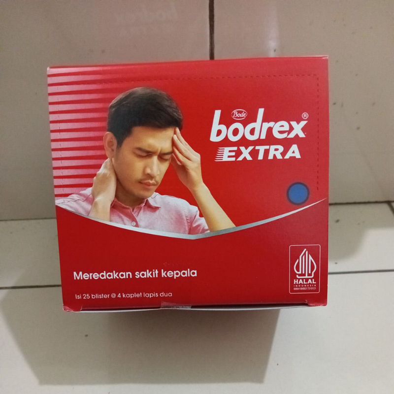 Jual BODREX EXTRA 1 BOX Isi 25 strip @ 4 tablet | Shopee Indonesia