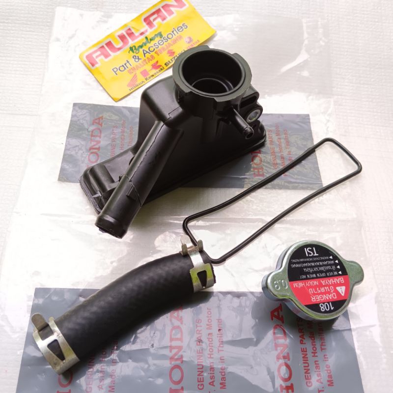 Jual cover body radiator bagian atas + selang + tutup+ oring HONDA ...