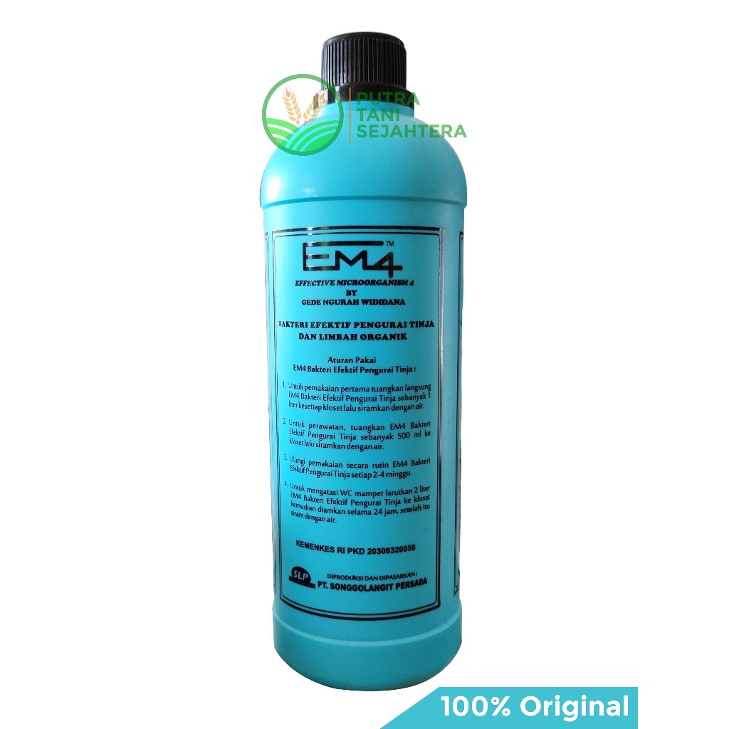 Jual EM4 Pengolahan Limbah dan Toilet 1 Liter | Shopee Indonesia