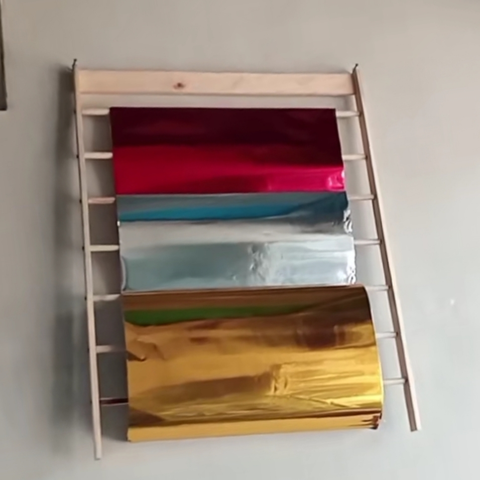 Jual Rak Display Kertas Wrapping Buket/Rak Multyfungsi/Rak gantung ...