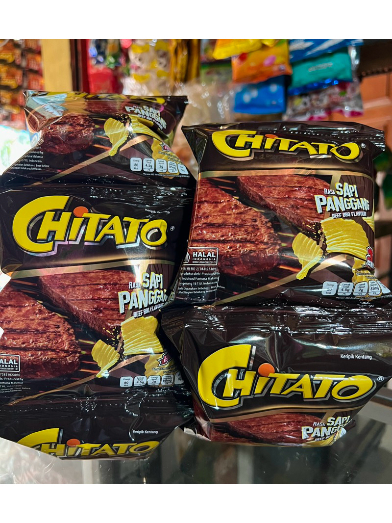 Jual Chitato Snack Kentang Rasa Sapi Panggang Kemasan Renceng | Shopee ...