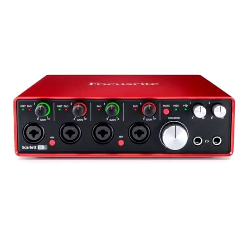 Jual FOCUSRITE SCARLETT 18i8 3RD GEN 18X8 USB AUDIO INTERFACE | Shopee ...