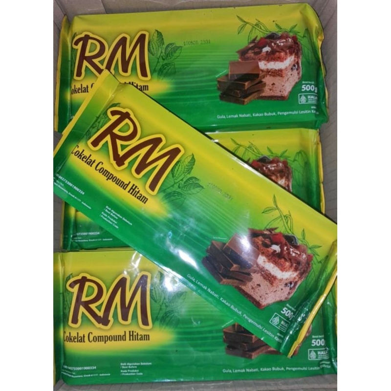 Jual RM COKELAT COMPOUND DARK 500GR | Shopee Indonesia