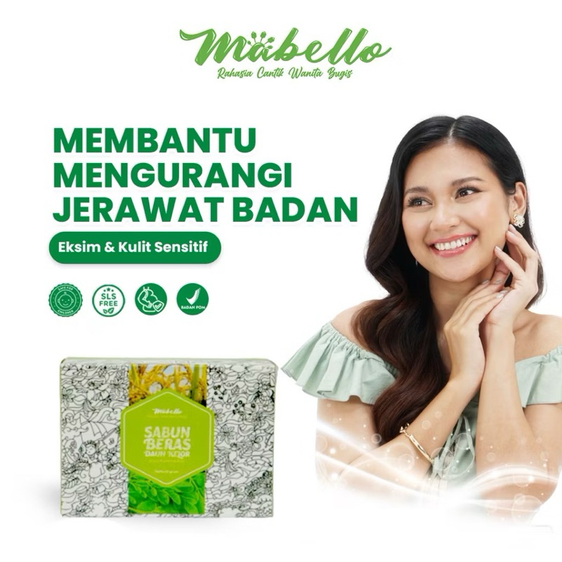 Jual MABELLO Sabun Beras Varian Kelor/ Handmade Soap (Jerawat/jerawat ...