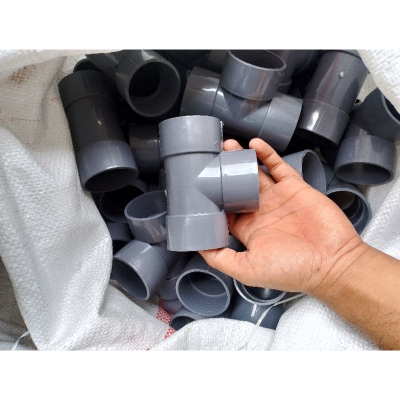 Jual Sambungan Pipa PVC TEE 1 1/2
