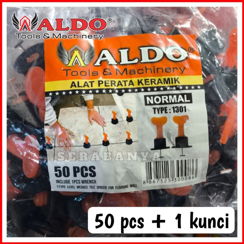 Jual ALDO ALAT PERATA KERAMIK PUTAR / TILE LEVELING 50PCS / Alat pasang ...