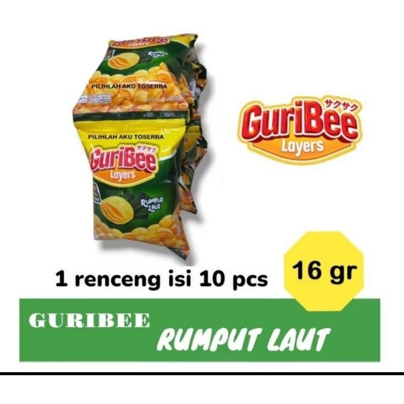 Jual GuriBee renceng isi 10 pcs / jajanan anak / snack / viral | Shopee ...
