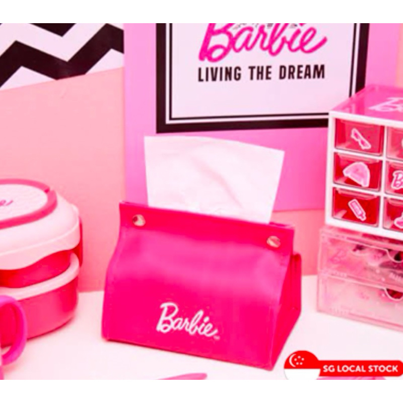 Jual MINISO BARBIE TISSUE BOX COVER TEMPAT TISSUE | Shopee Indonesia