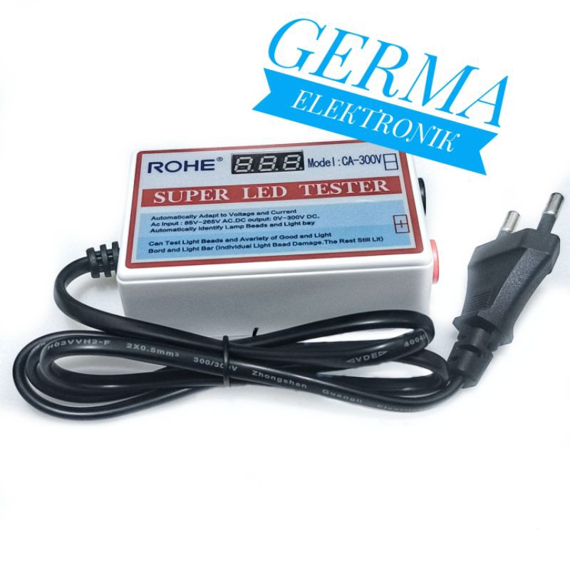 Jual alat tester led atau penguji backlight TV 0 samapai 300volt dc ...