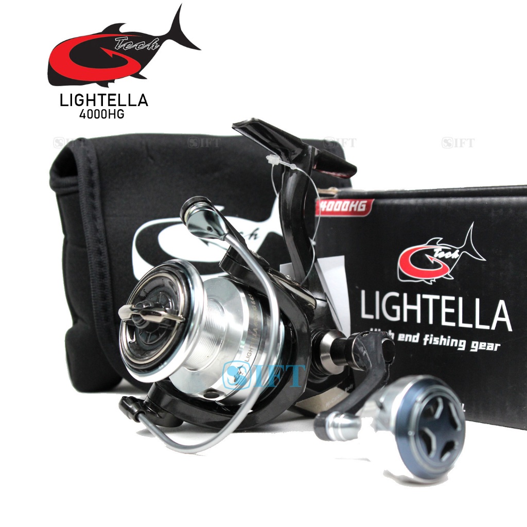 Jual Reel G-TECH LIGHTELLA 1000 -- 4000 HG PG | Power Handle | Harian ...