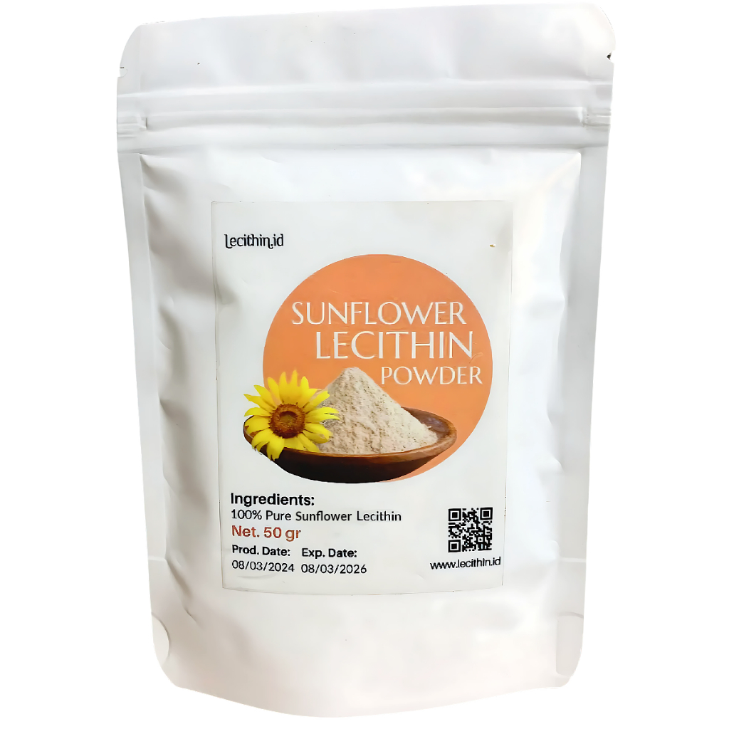 Jual Lecithin Powder SUNFLOWER Halal | Emulsifier Lesitin Bubuk Biji ...