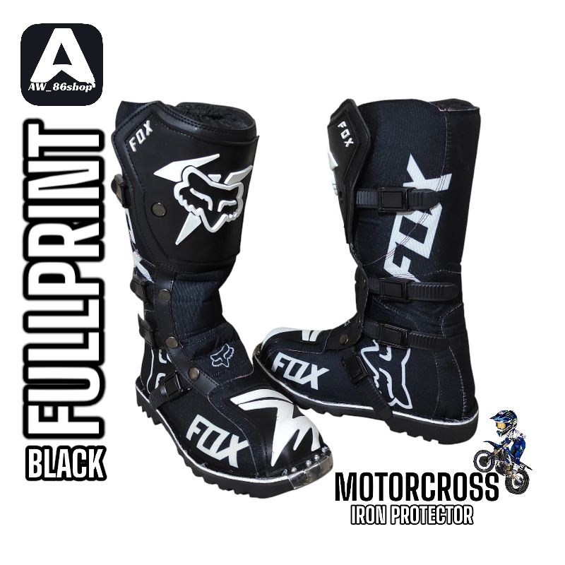 Jual SEPATU CROSS TRAIL BOOTS SEPATU MOTORCROSS PRINTING UJUNG BESI ...