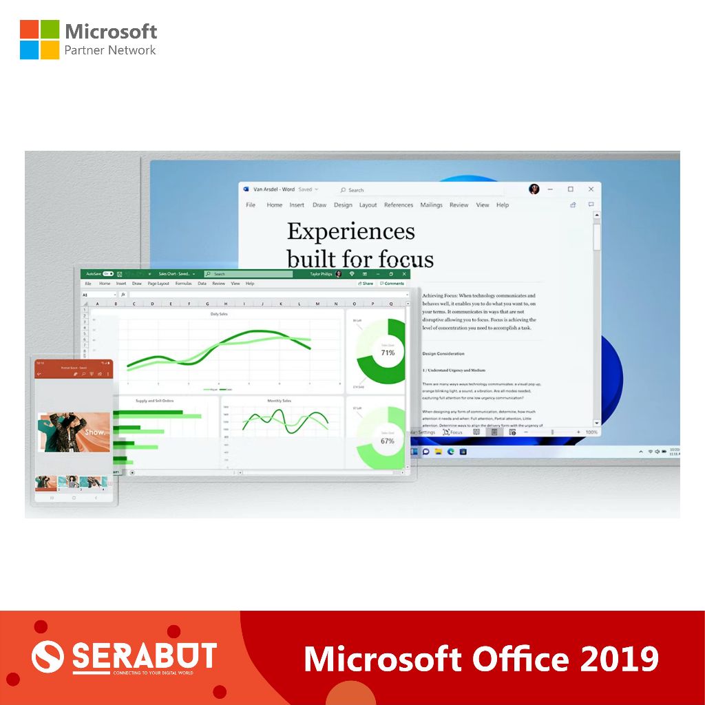 Jual Microsoft Office 2019 Professional Plus - Original License ...