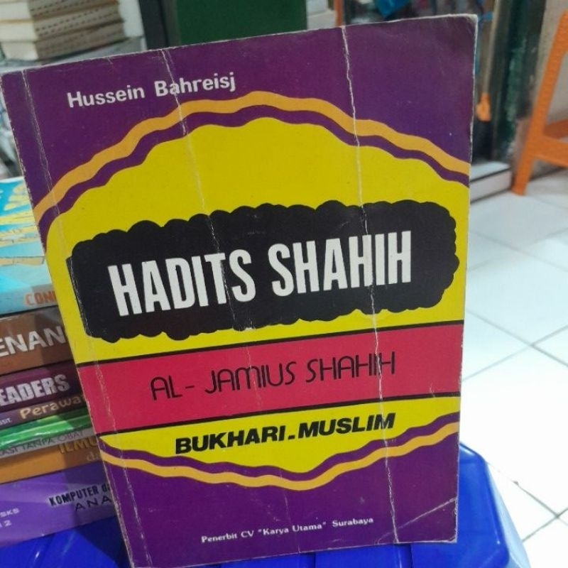 Jual HADITS SHAHIH(BUKHARI - MUSLIM)BUKU SECOND ORIGINAL ADA CORETAN ...