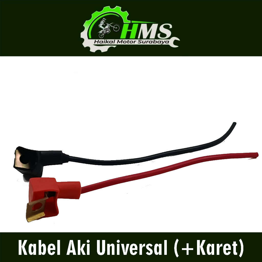 Jual Kabel Aki Universal (+Karet) - Cable Cabel Tali Seling Skun Accu ...
