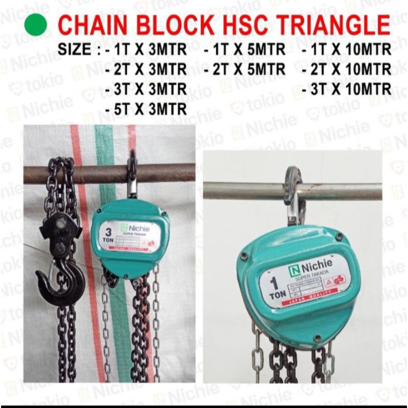 Jual TAKEL 1 TON × 10 METER CHAIN BLOCK SUPER TAKADA | Shopee Indonesia