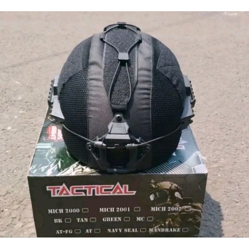 Jual Helm Tactical ABS mich 2001 Hitam Rail wendy | Shopee Indonesia