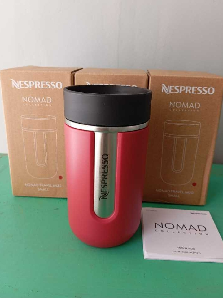 Jual NESPRESSO Travel Mug Small, Raspberry (Botol Minum) | Shopee Indonesia