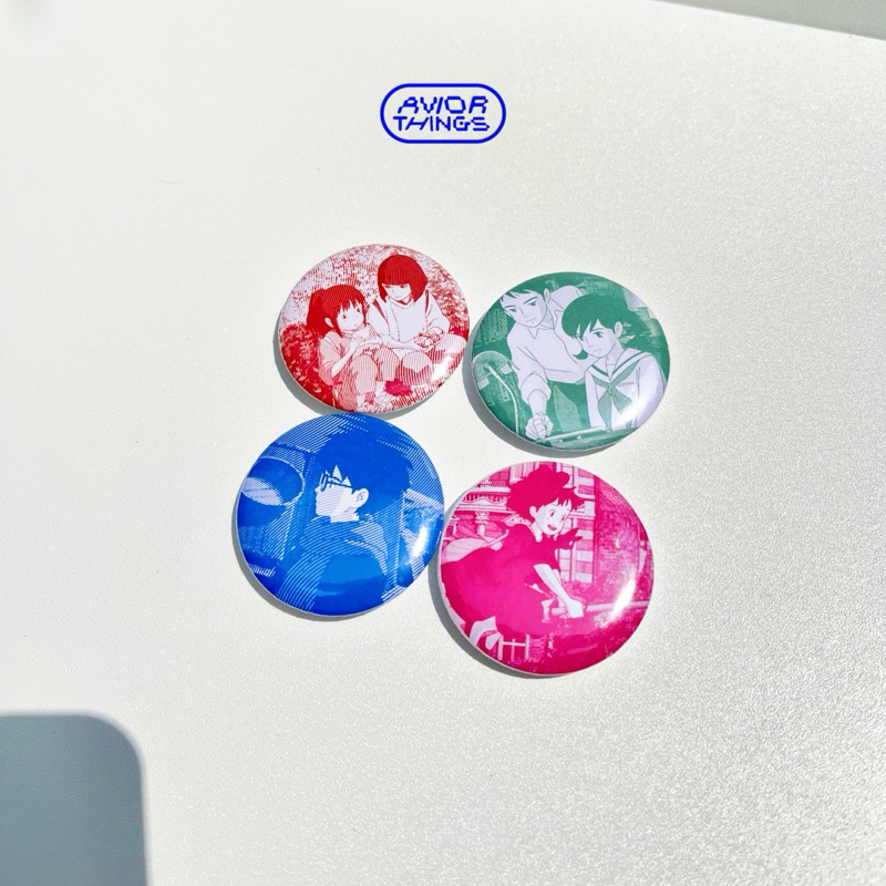 Jual (4 PIECES) PIN BUTTON CUSTOM UKURAN 44MM & 58MM | Avior Things ...