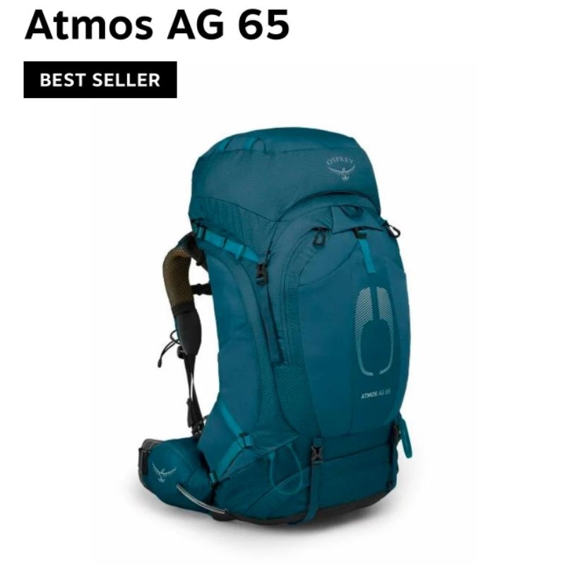 Jual osprey atmos ag 50 65 ultralight tas gunung anti gravity 50l - Main Image