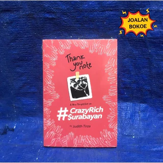 BUKU ORIGINAL KUMPULAN CERPEN / CRAZY RICH SURABAYA / THANK YOU NOTE