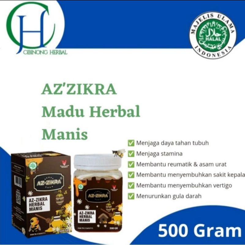 Jual Madu AZ zikra Herbal Super 500 Gram || 100% Produk asli original ...