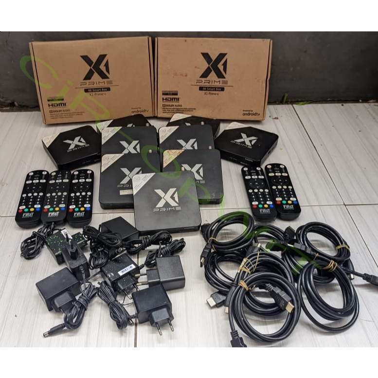 Jual Smart TV Box Andrroid X1 PRIME-C OS9/OS11 FUL Aplikasi ...