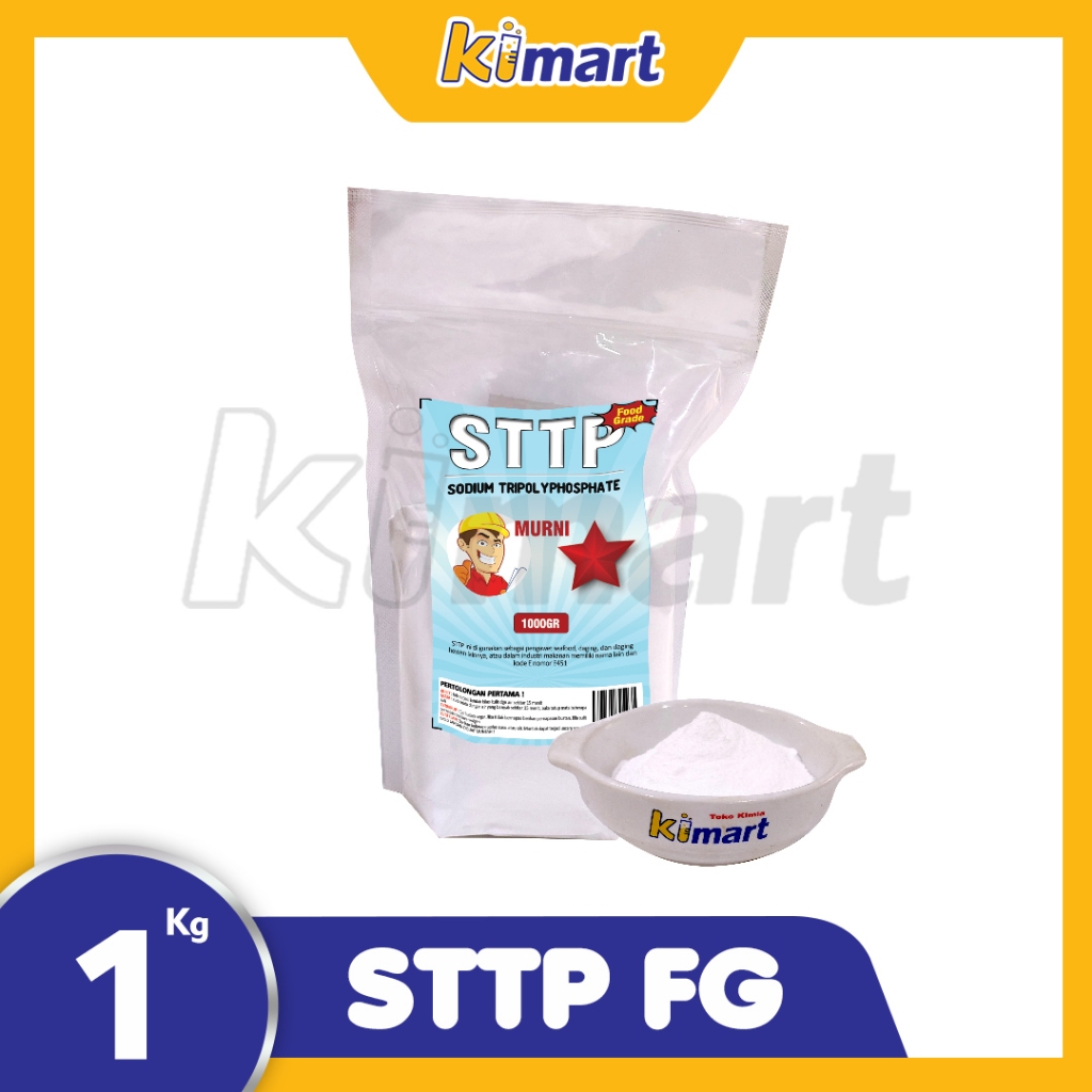 Jual STTP food grade / sodium tripolyphosphate / STPP Teknis 1kg ...