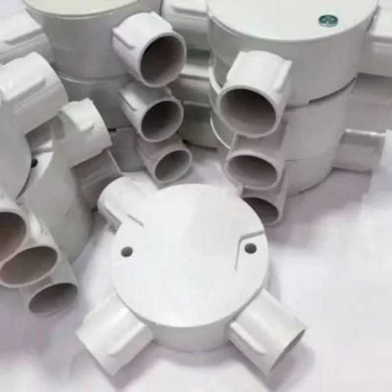 Jual T Doos / t dus 20mm Cabang 4 Cabang 3 HJR / SOK /T-Dus T-Dos 20mm ...