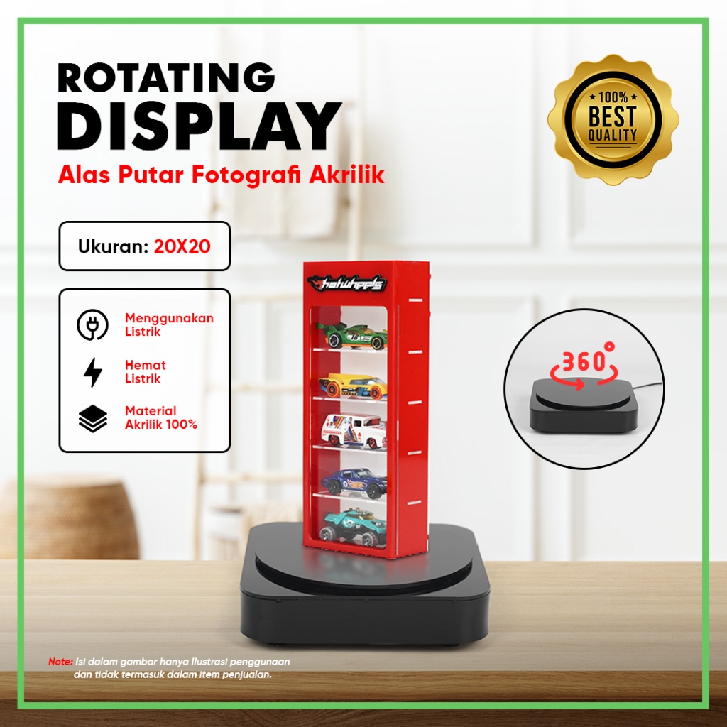 Jual Rotating Display Putar Produk 20/30/40/60 cm | Shopee Indonesia
