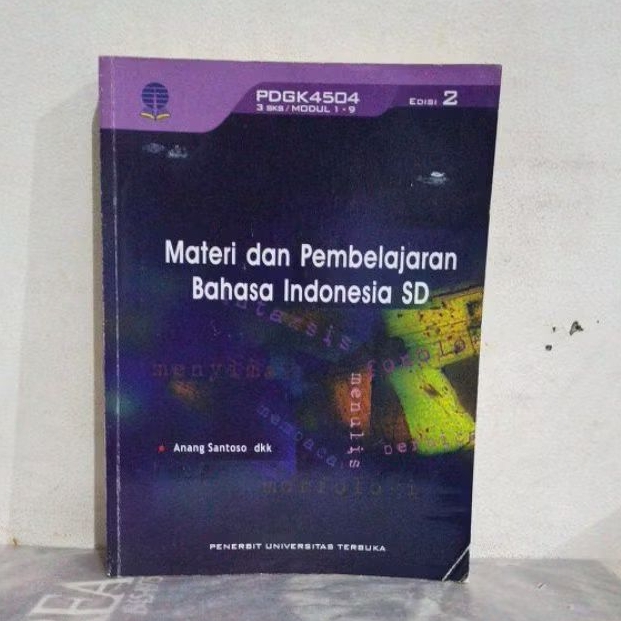 Jual Buku Original Materi dan Pembelajaran Bahasa Indonesia SD EDISI 2 ...
