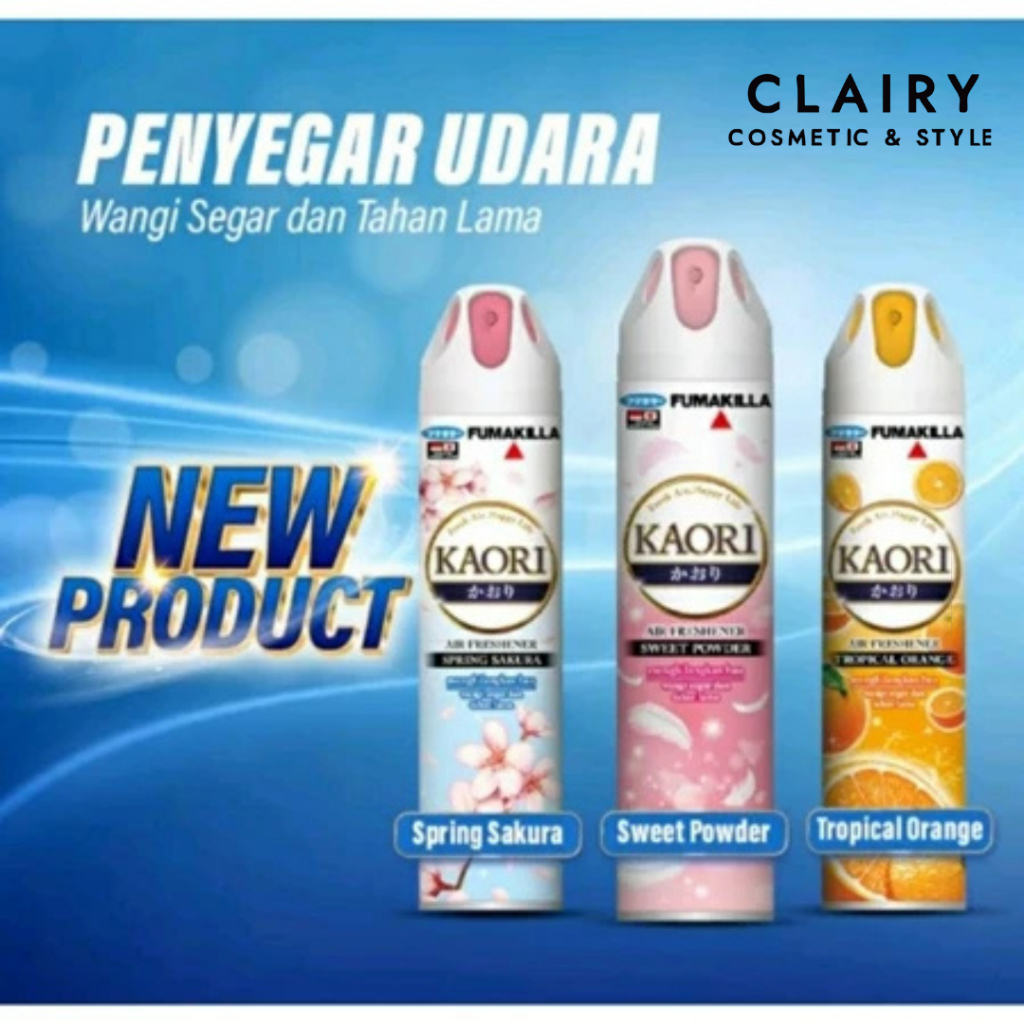 Jual -CLAIRY- FUMAKILLA KAORI AIR FRESHENER 240ml | Shopee Indonesia