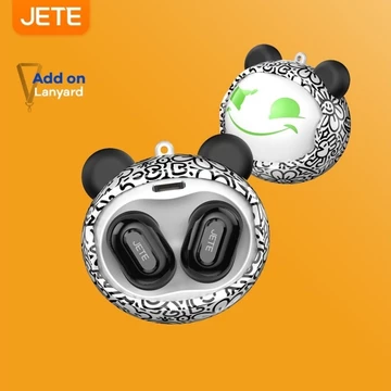 TWS Karakter JETE FS1 Earbuds Headset Bluetooth V5.3 Wireless Earphone Lucu Face Changing
