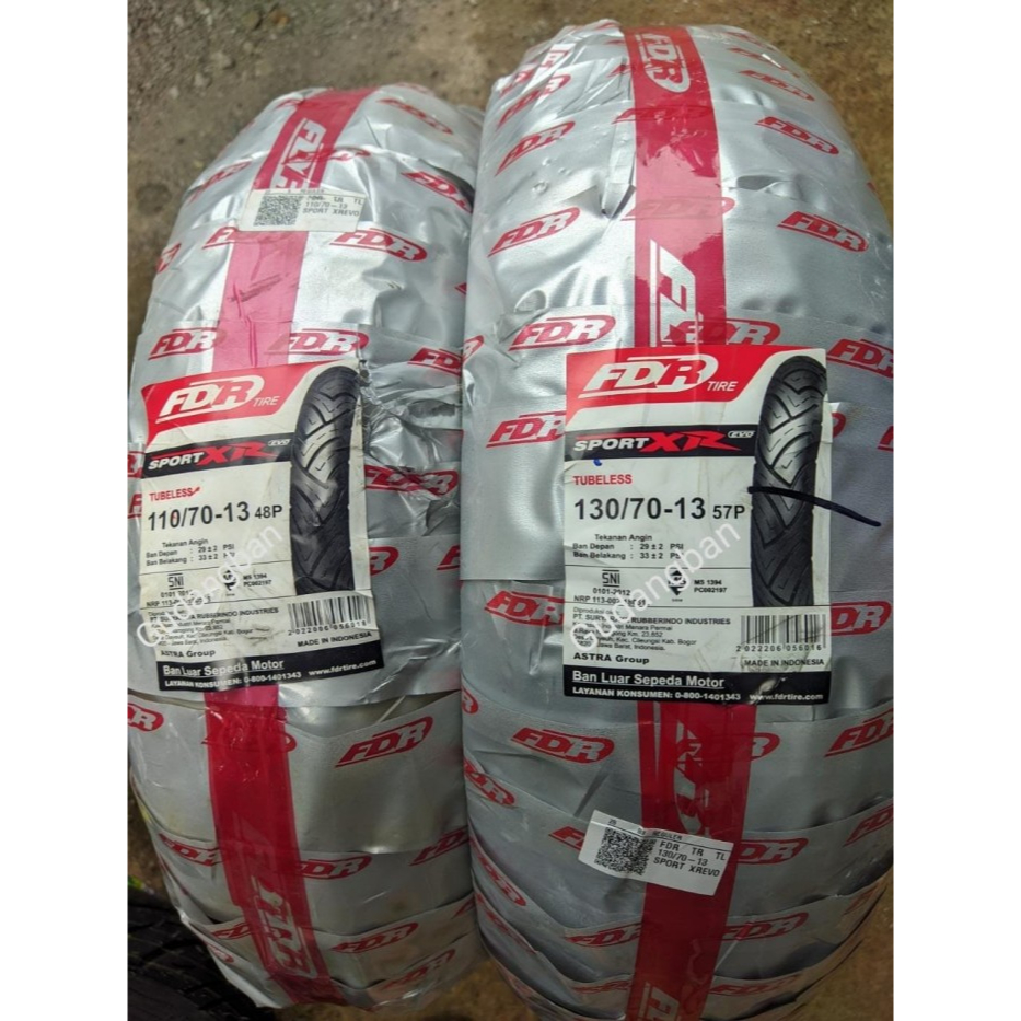 Jual (RING 13) FDR Sport XR EVO Ban NMAX REAR (CEK VARIAN 110 atau 130 ...