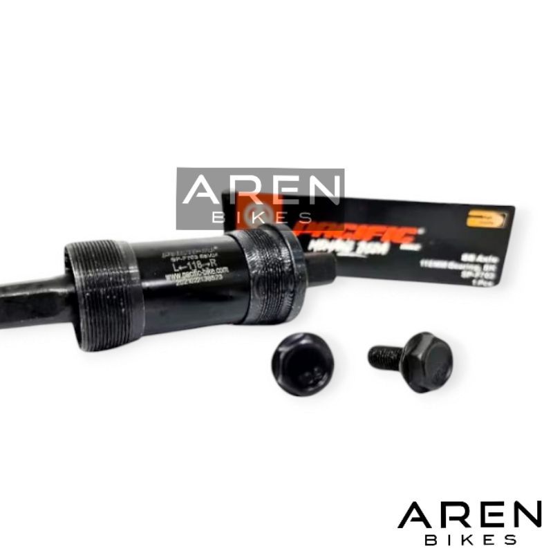 Jual BB 118 122 mm PACIFIC BOTTOM BRACKET AS TENGAH BEARING LAKER ...