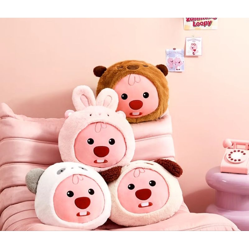 Jual Boneka Bantal Zanmang Loopy Bantal Kepala Kartun 40cm Bantal Lucu ...