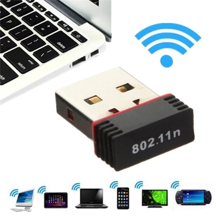 Jual USB WIFI Dongle / Dongle WiFI Receiver USB 802.11N 150Mbps up to ...