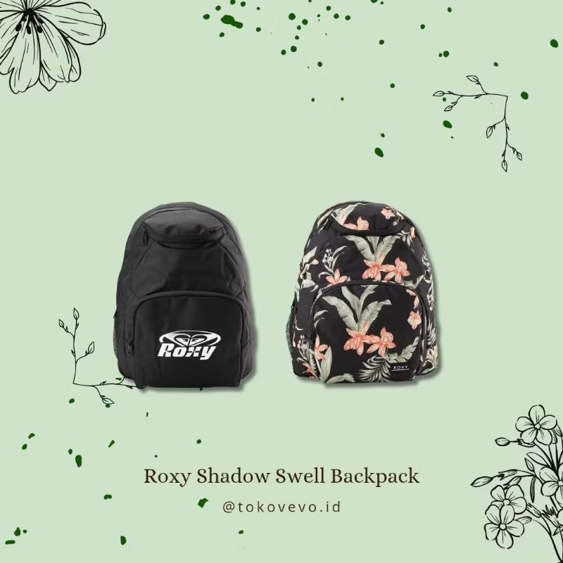 Jual Roxy Shadow Swell Solid Backpack | Tas Original Ransel Backpack ...