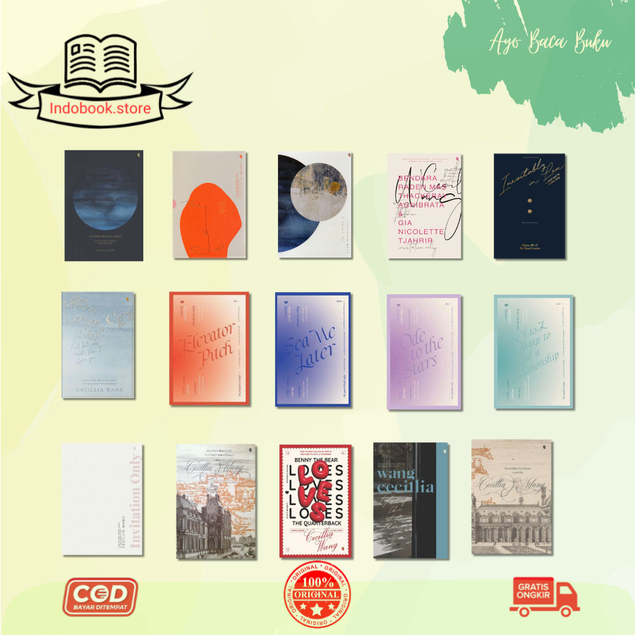Jual NOVEL CECILLIA WANG (SOME KINDSE, Invitation Only, ODE TO THE STAR ...