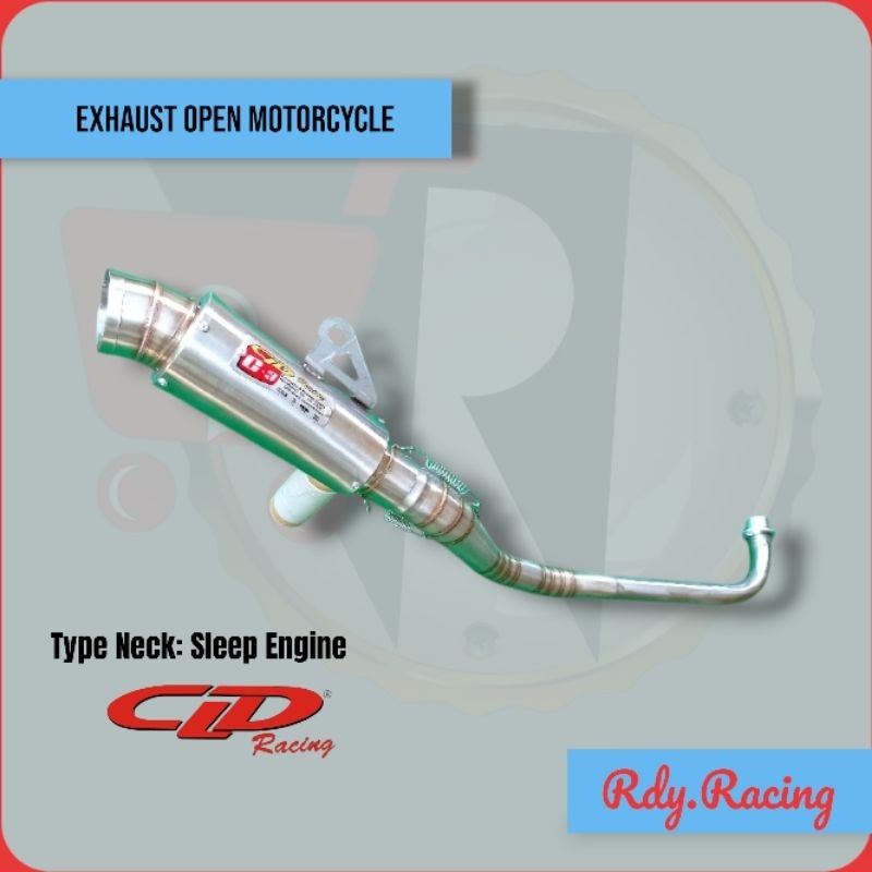 Jual Rdy.Racing Exhaust Open Motorcycle Sleep Engine 100 110 125 cc ...