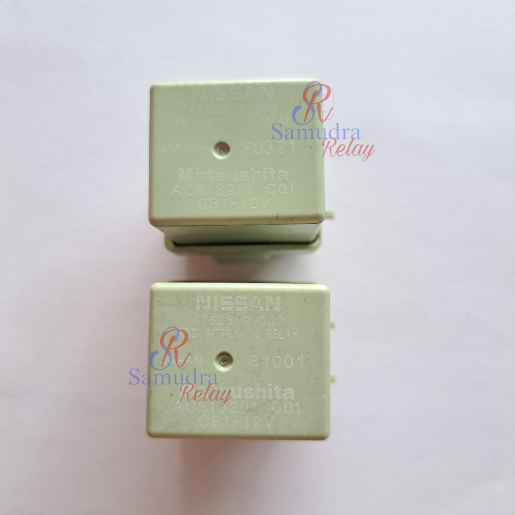 Jual Relay Nissan Matsushita ACB13201 Relay hijau muda kaki 5 (ASLI ORI ...