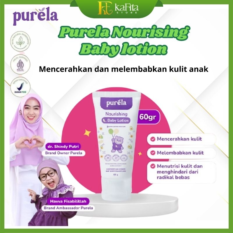 Jual PURELA Baby Lotion Bayi dan Anak , pelembab kulit , pencerah kulit ...