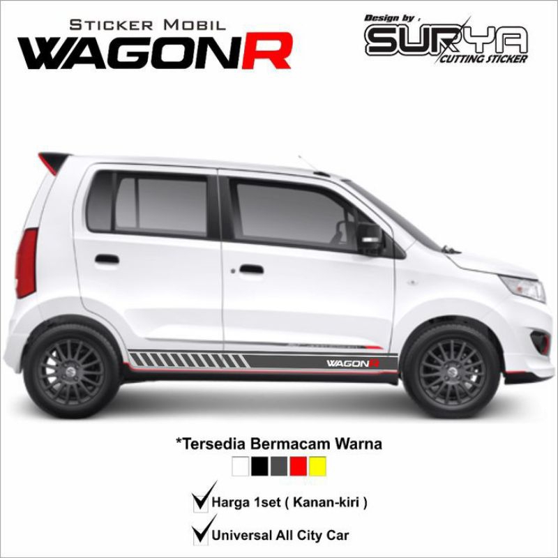 Jual Sticker mobil Karimun wagon r sticker list terlaris mobil Karimun ...