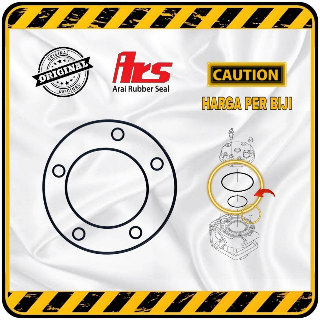 Jual Paket Oring O ring Seal Sil Silinder Head / Kop Mesin Original ...